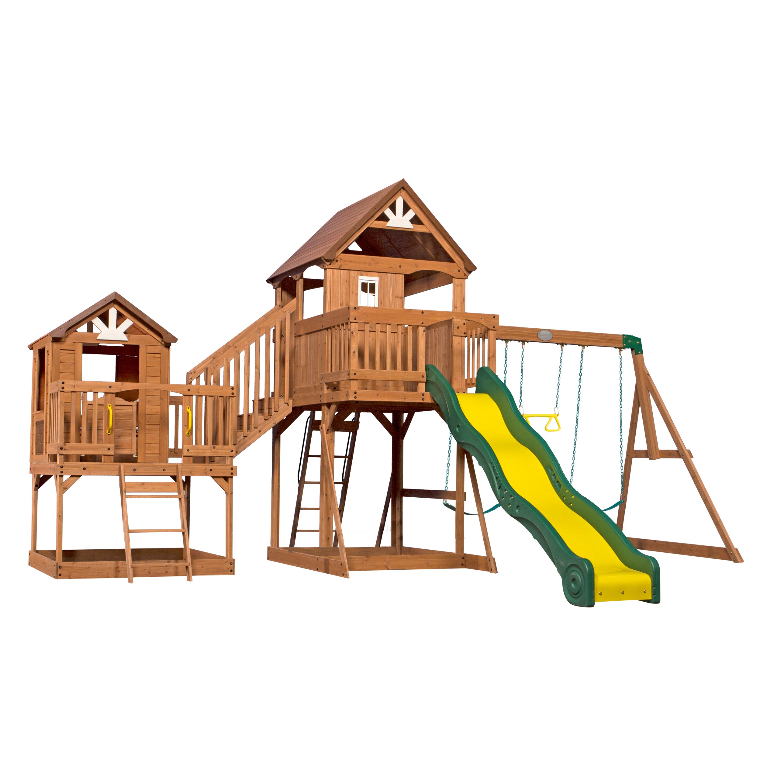 Malibu Wooden Swing Set