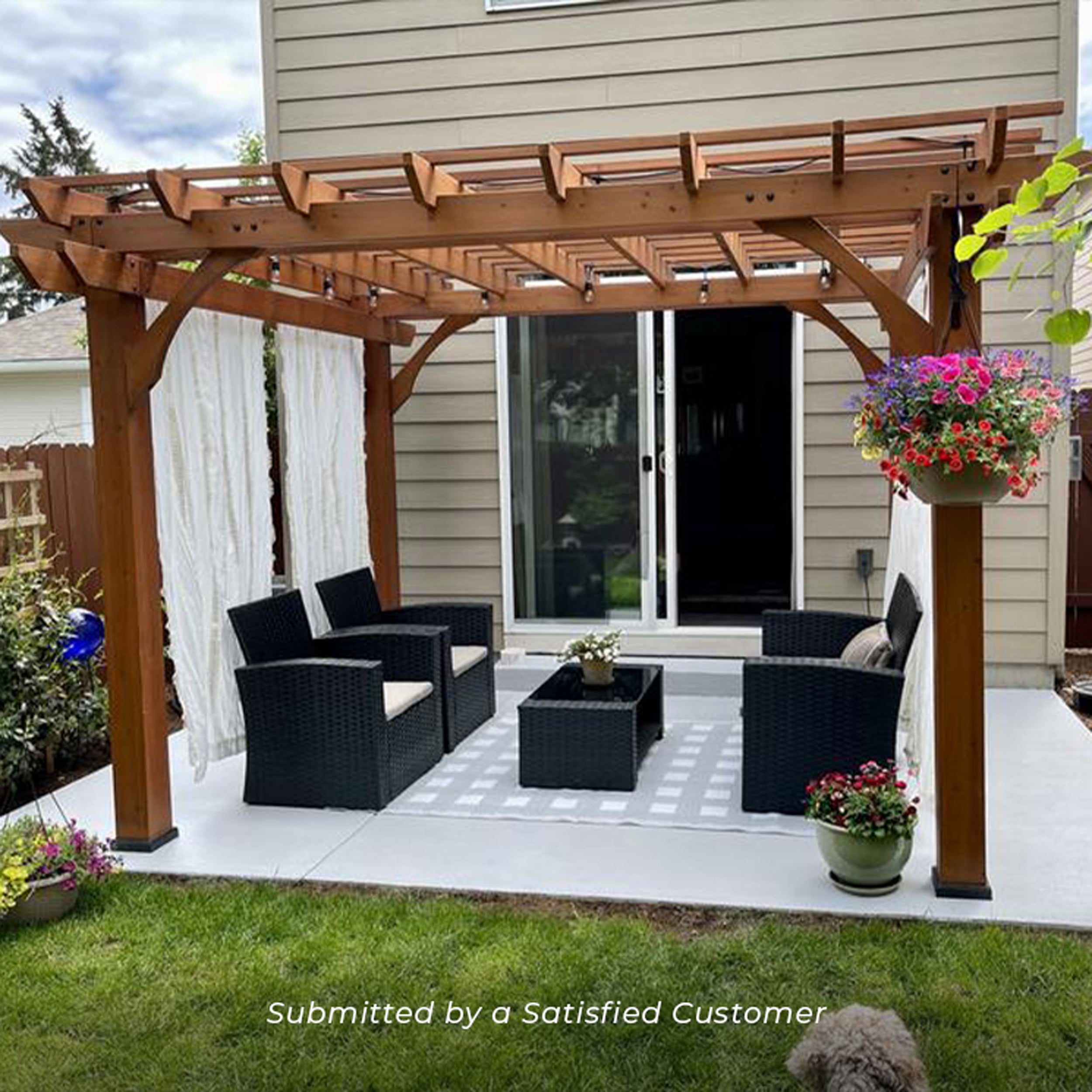 12 x 10 Cedar Pergola