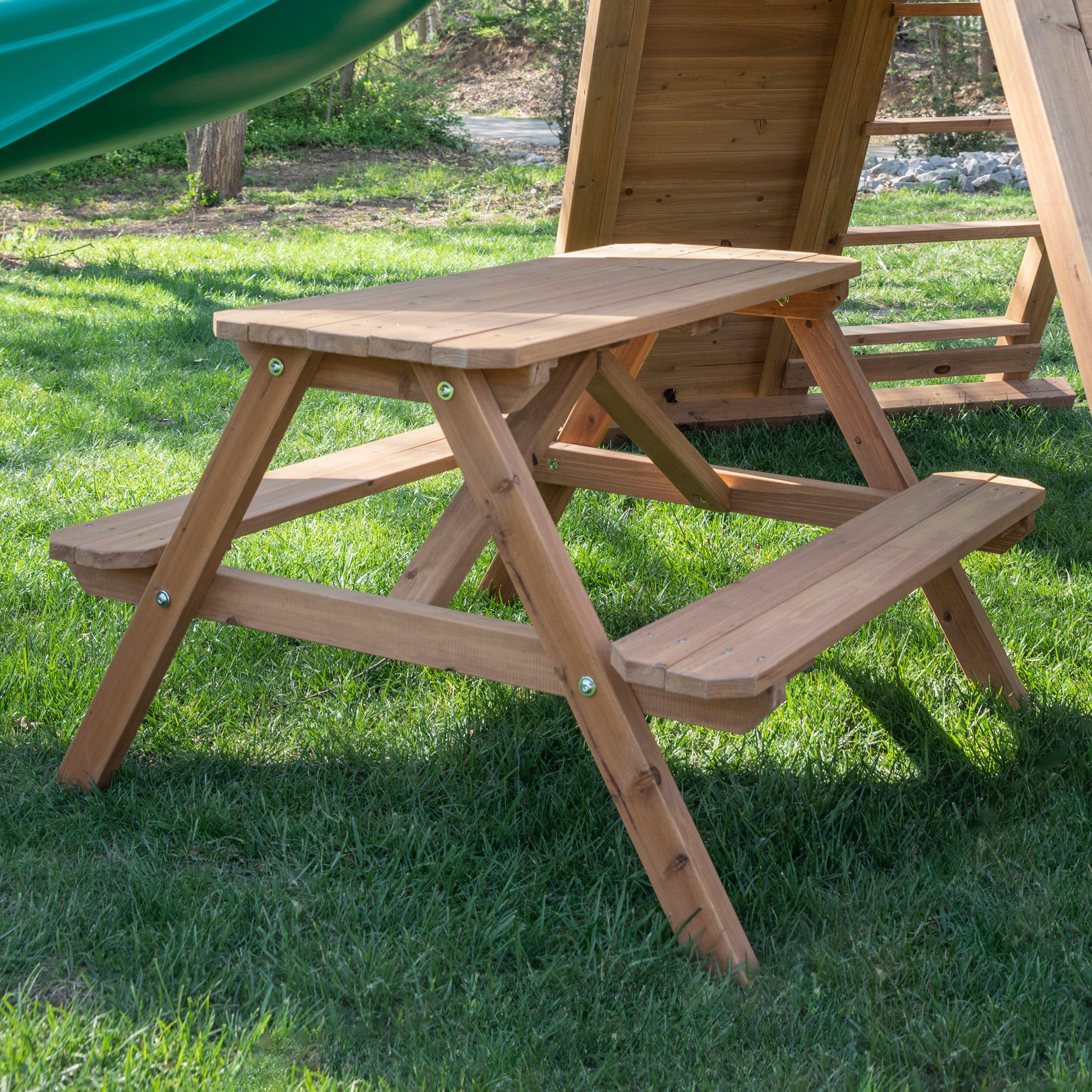 Endeavor II Swing Set  Picnic Table