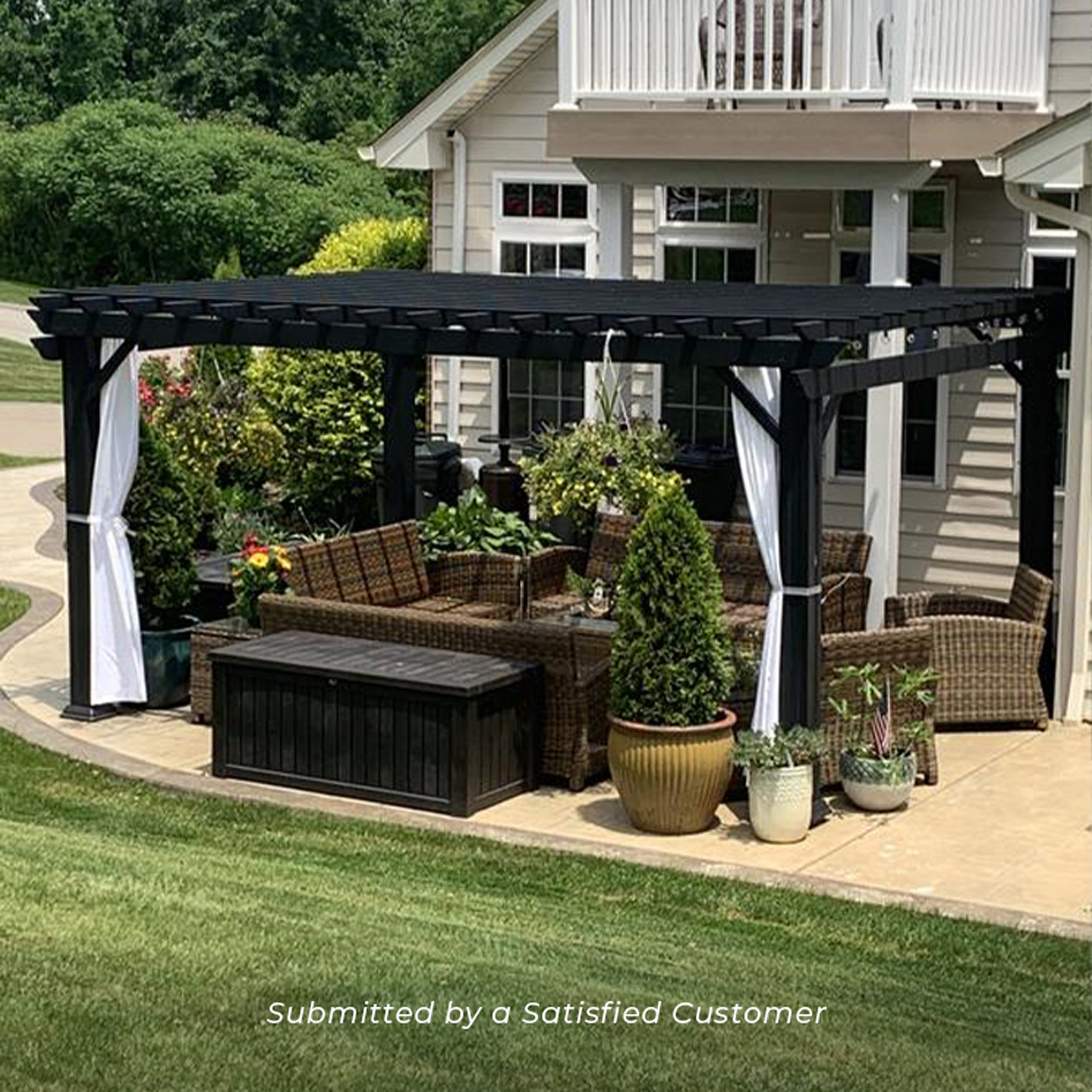 Stratford Steel Pergola