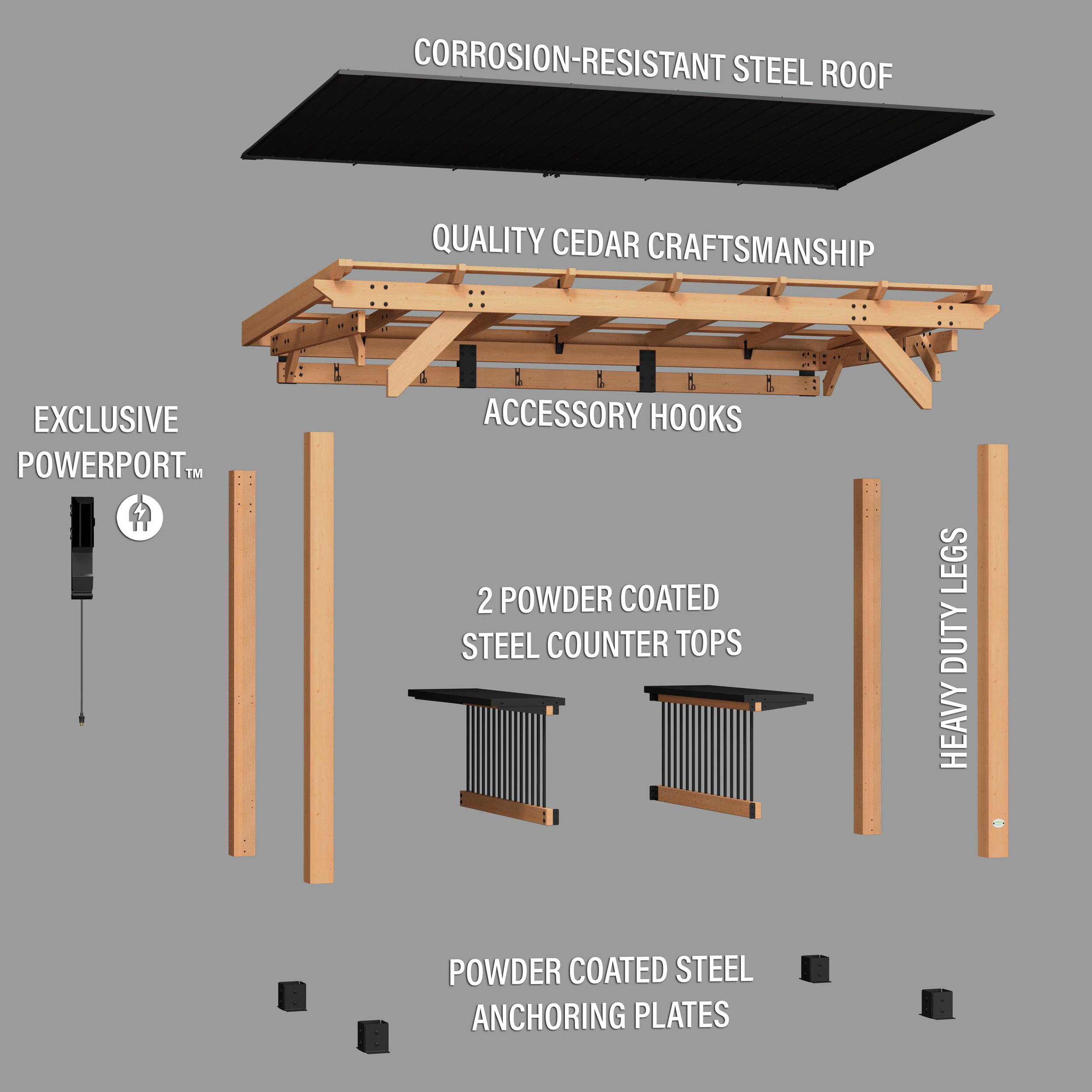 Saxony XL Exploded View