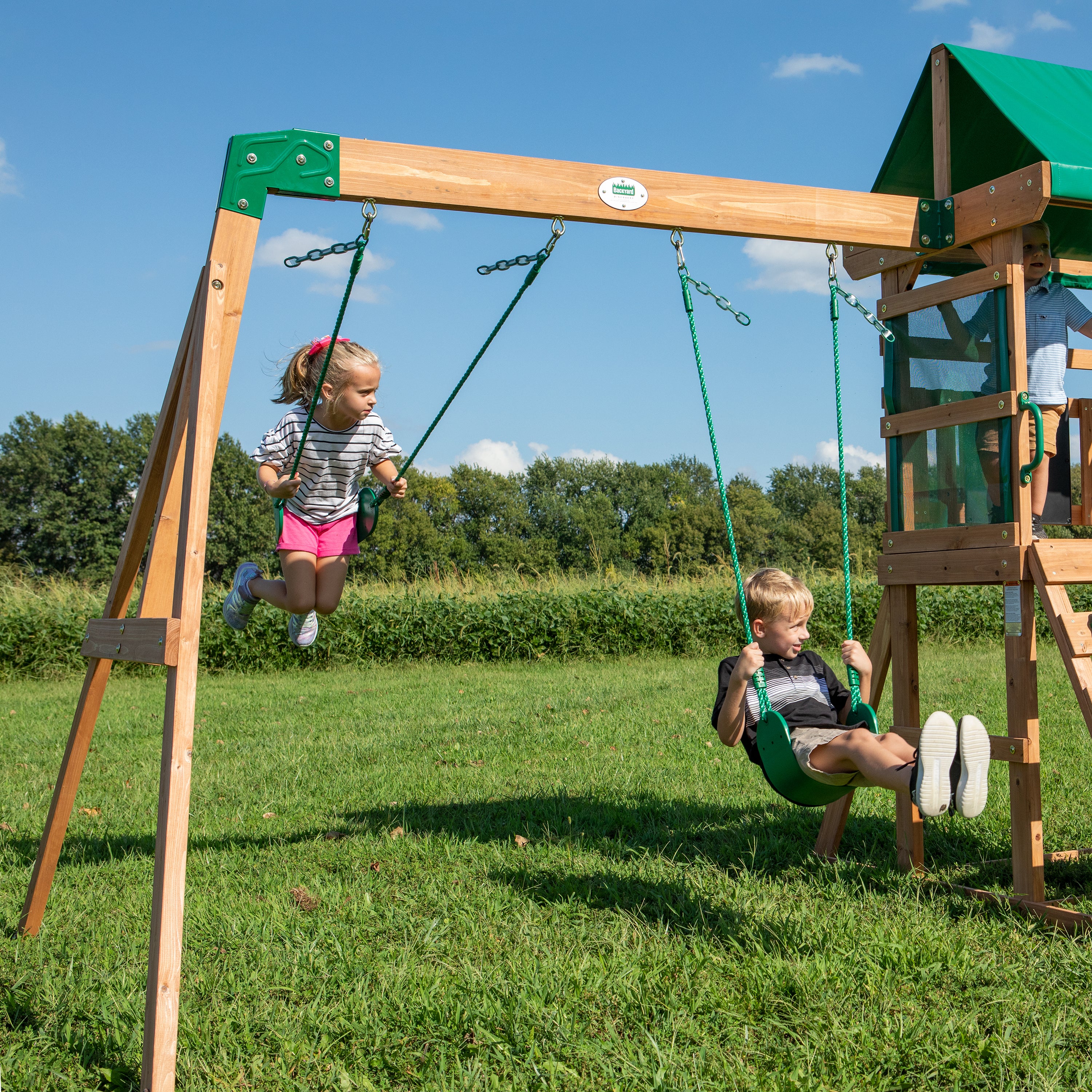 Buckley Hill Swing Set Swings