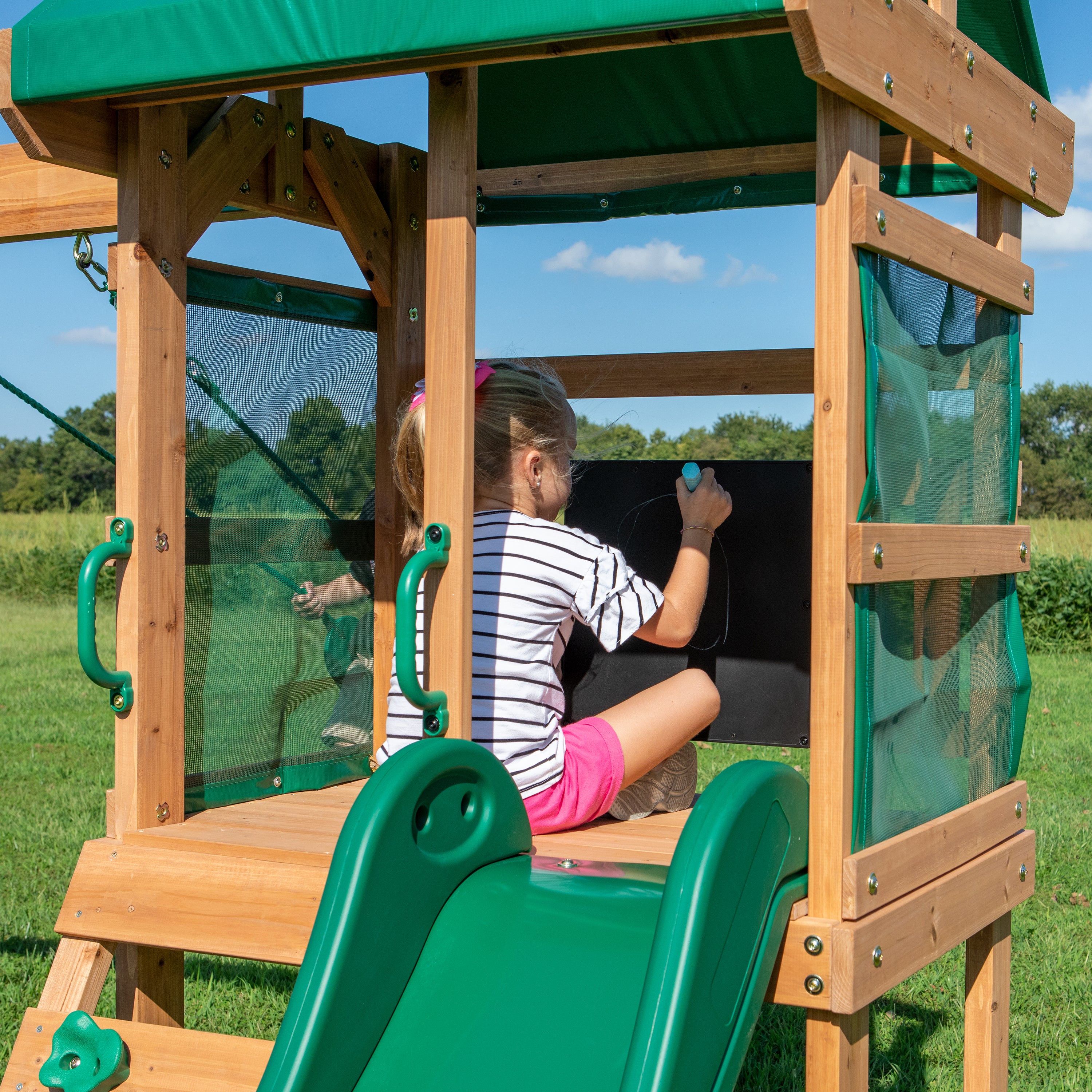 Buckley Hill Swing Set Chalk Board