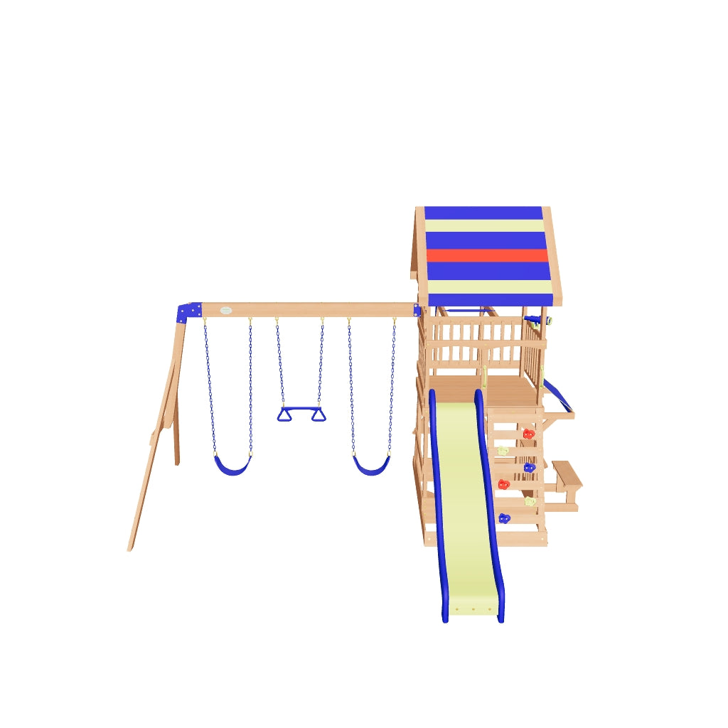 Beach Front Swing Set 3D Model