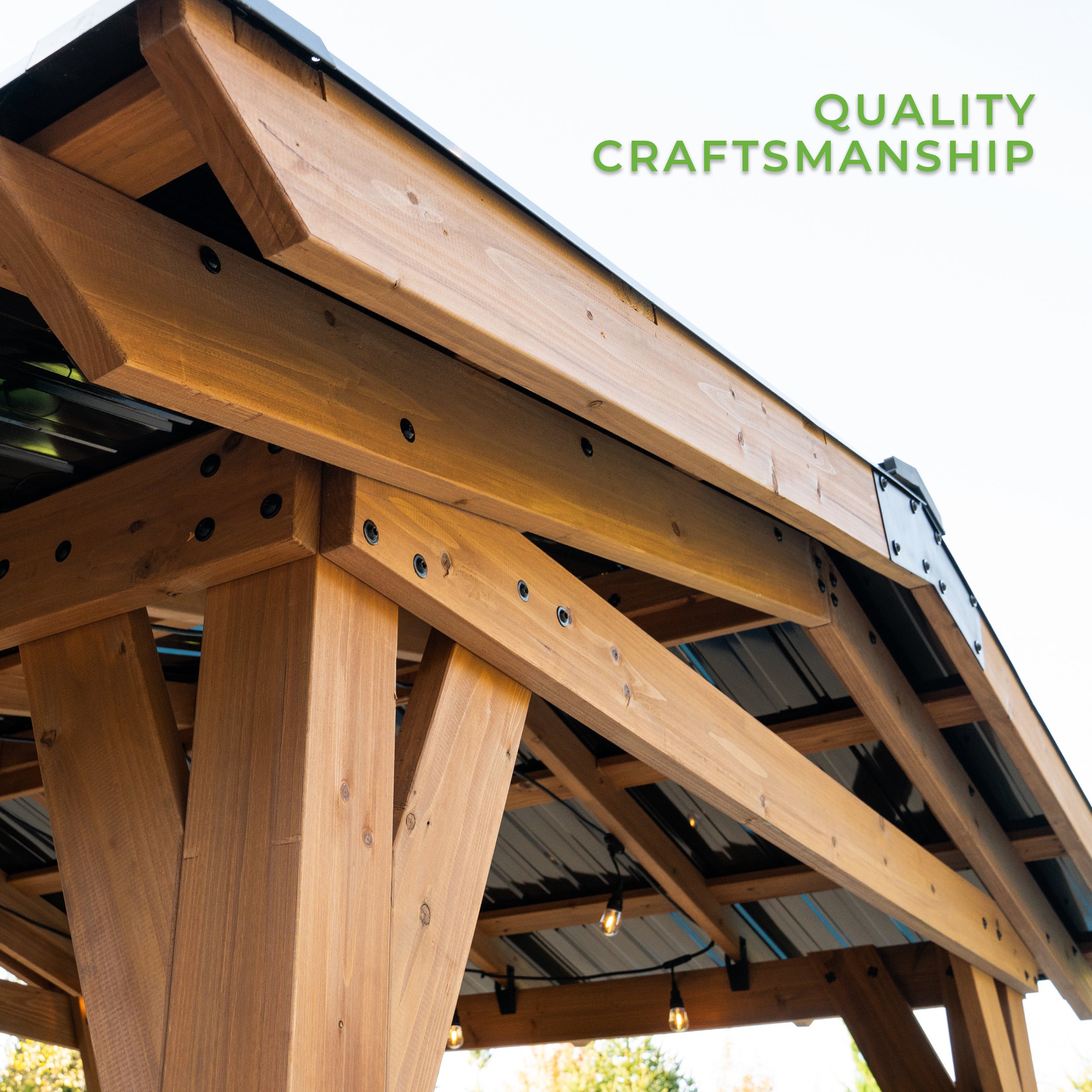 Granada Grill Gazebo Outdoor Bar - Quality Craftsmanship