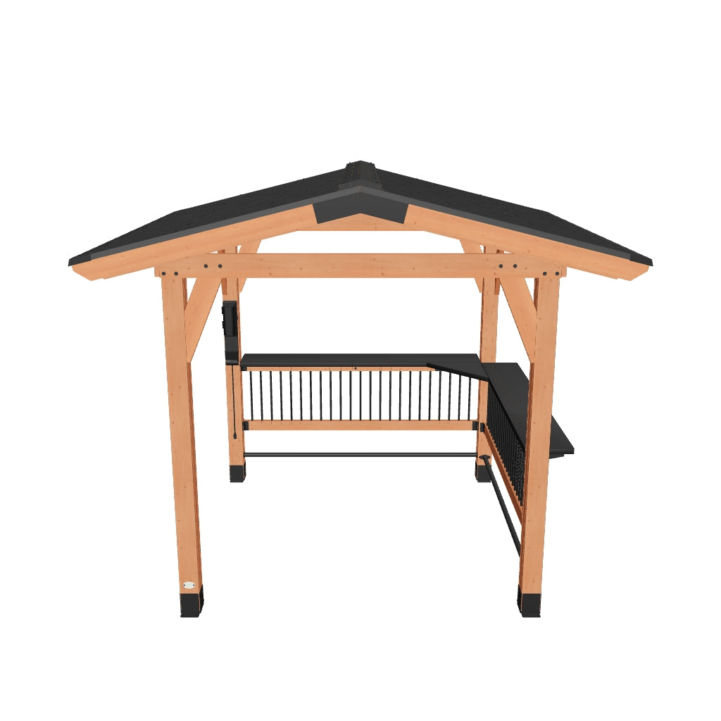 Granada Grill Gazebo 3D