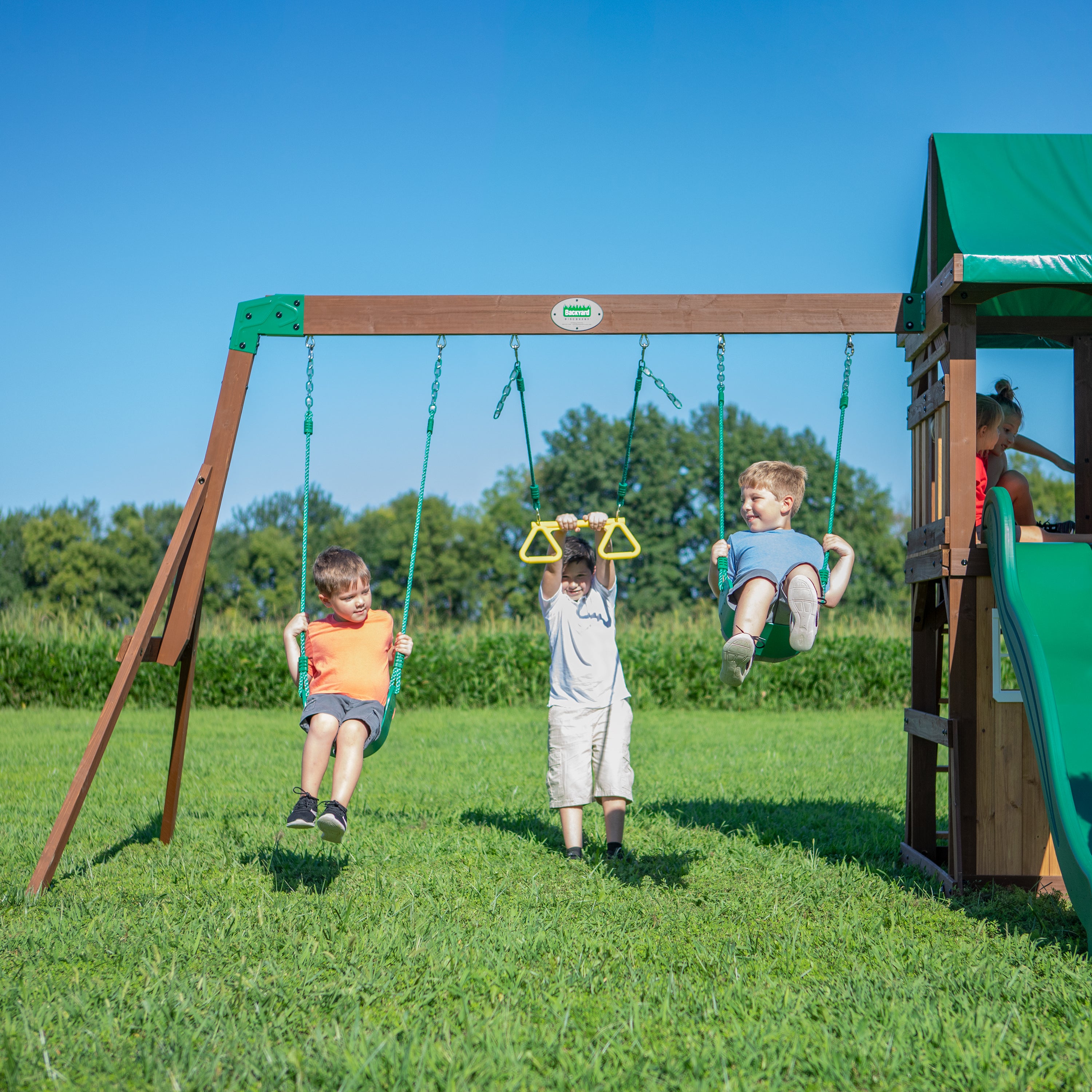 swings and trapeze