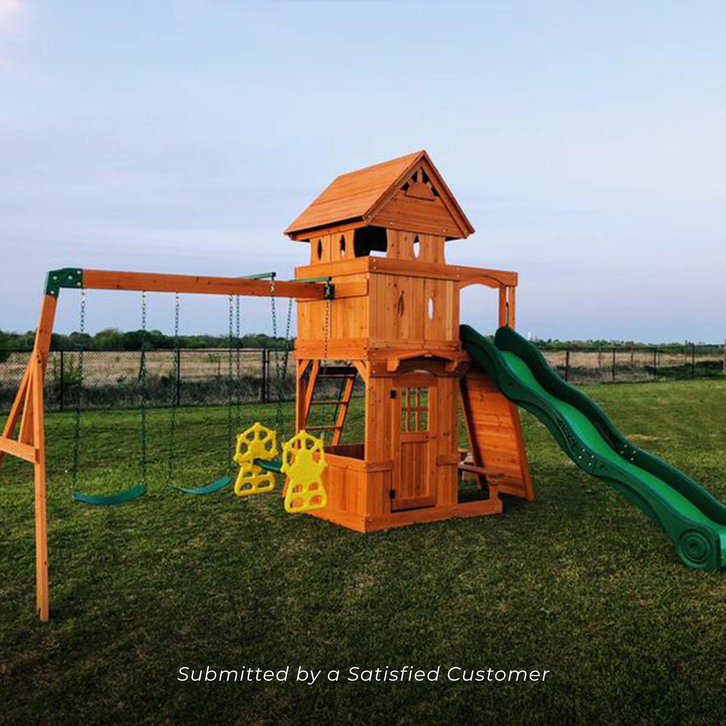 Monterey Swing Set - customer photo