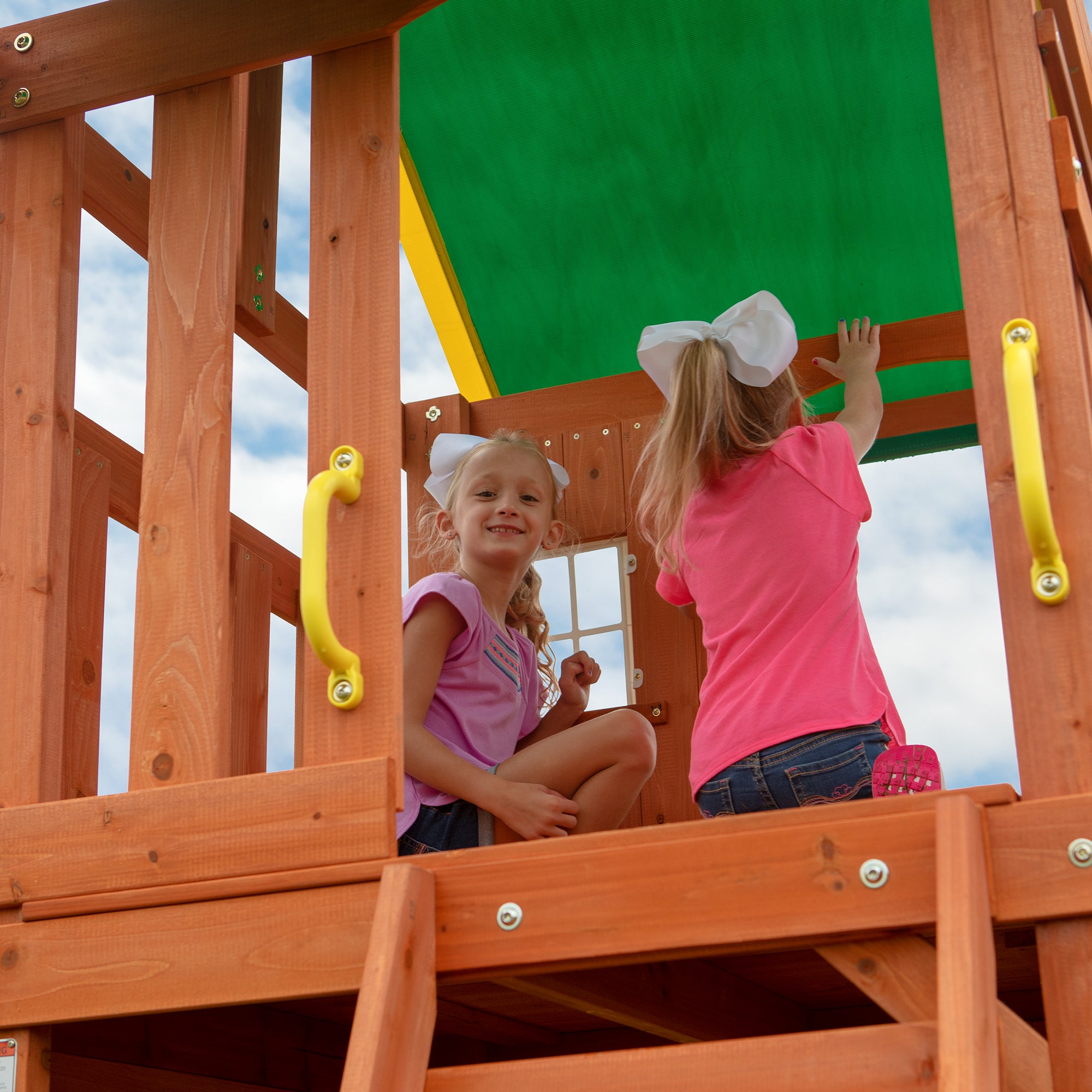 Backyard Discovery Playsets - Oakmont Wooden Swing Set