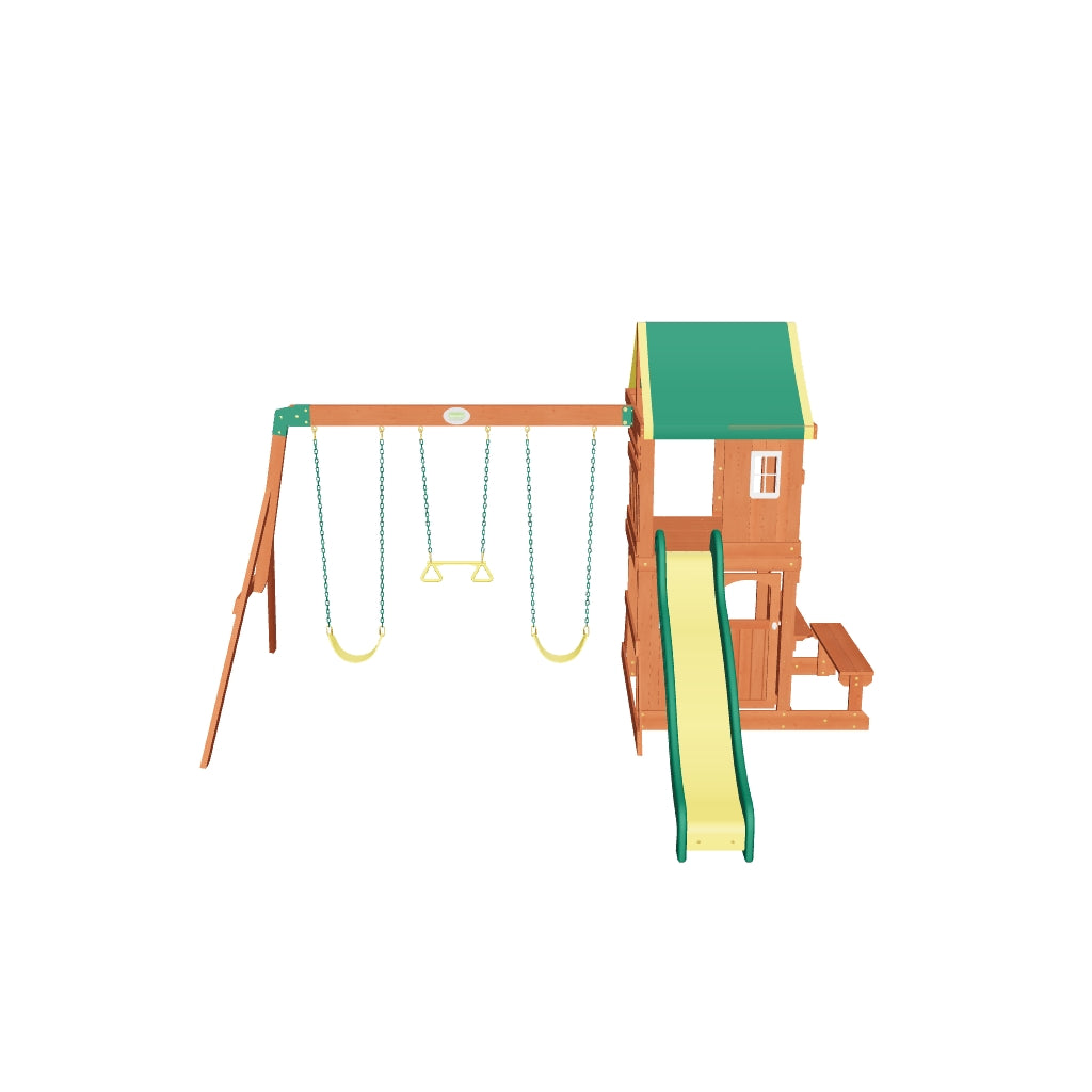 Oakmont Swing Set 3D Model