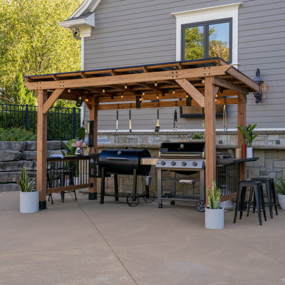 Saxony XL Grill Gazebo - Backyard Discovery