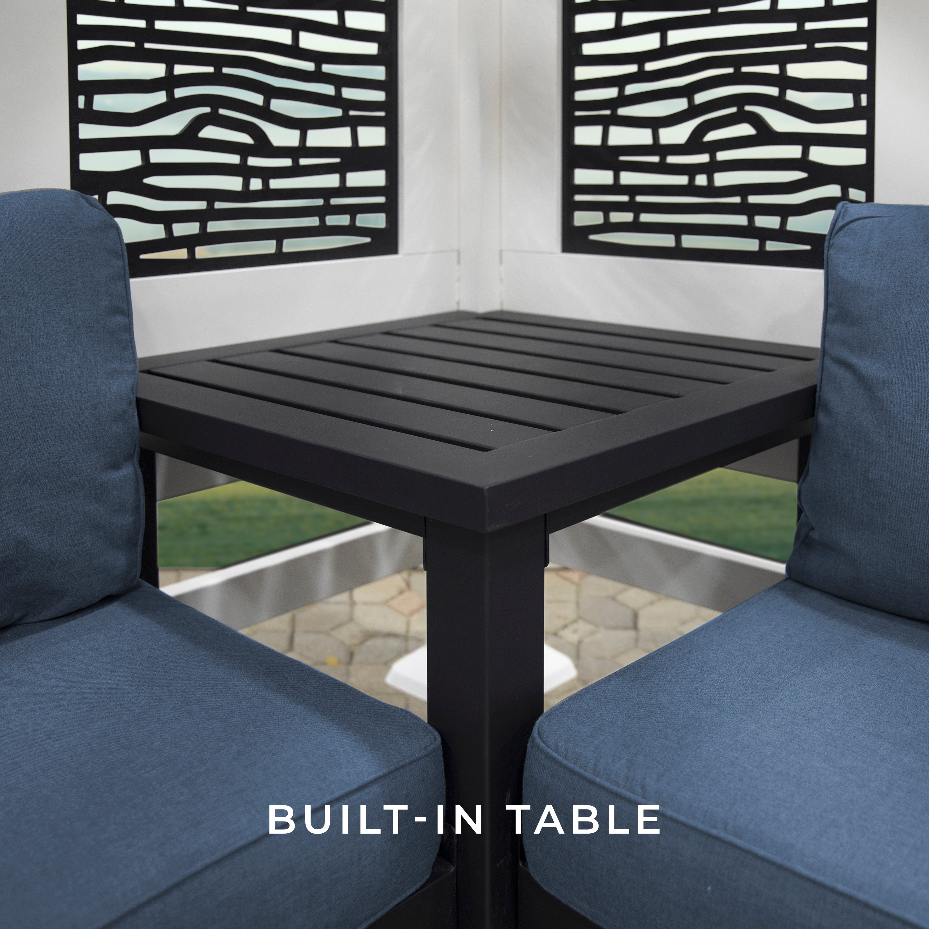 built in table