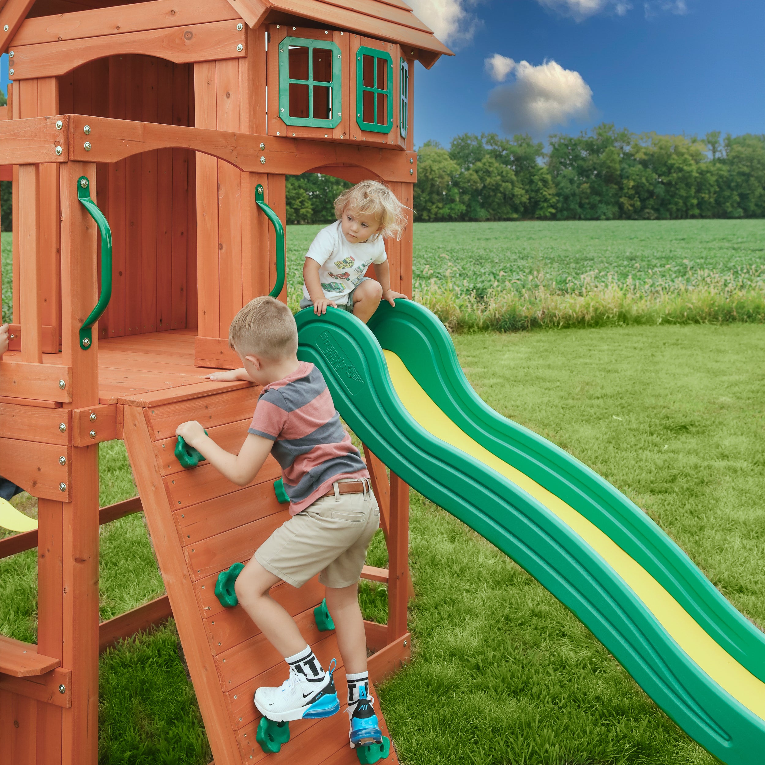 Little tikes swing sets best sale & playsets