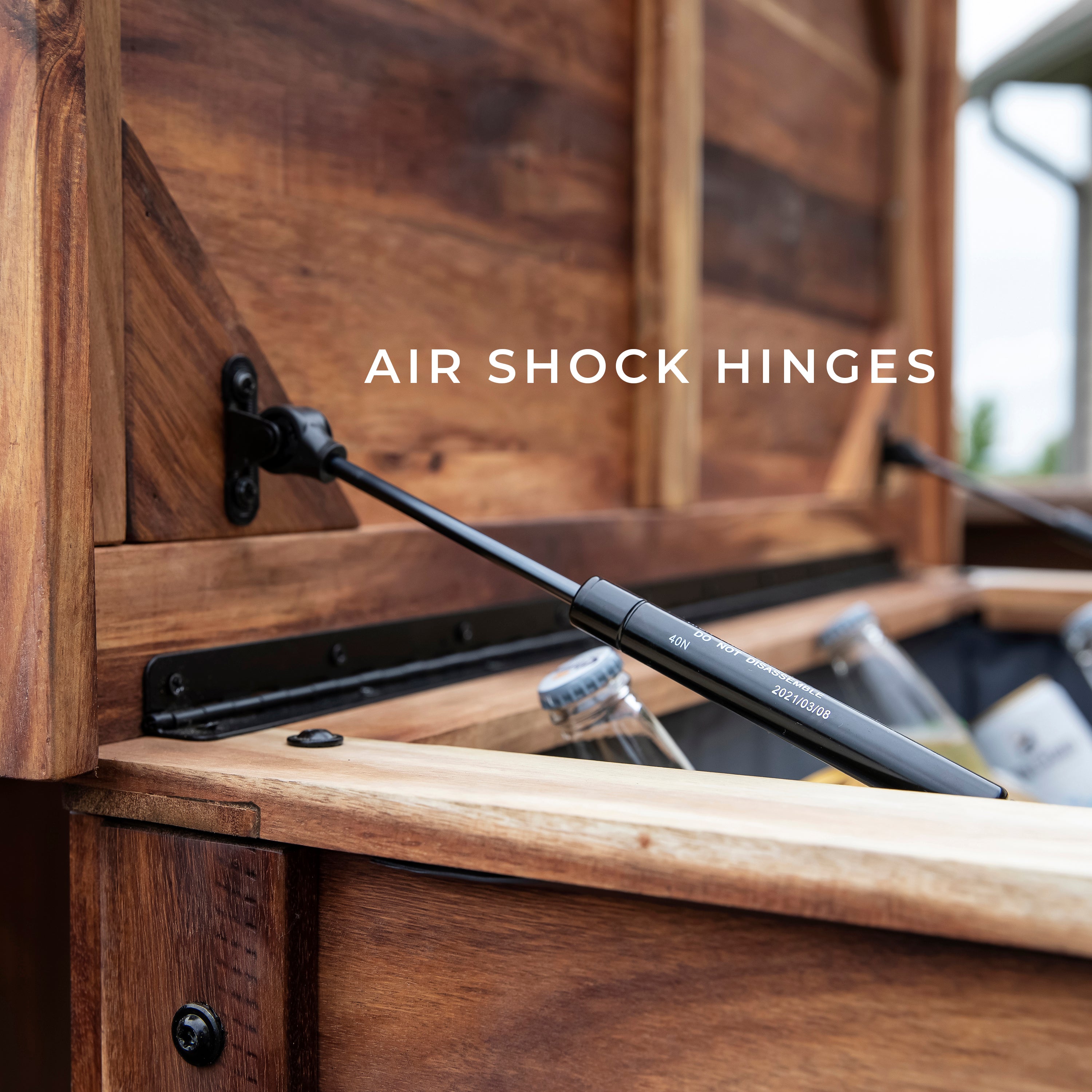 air shock hinges