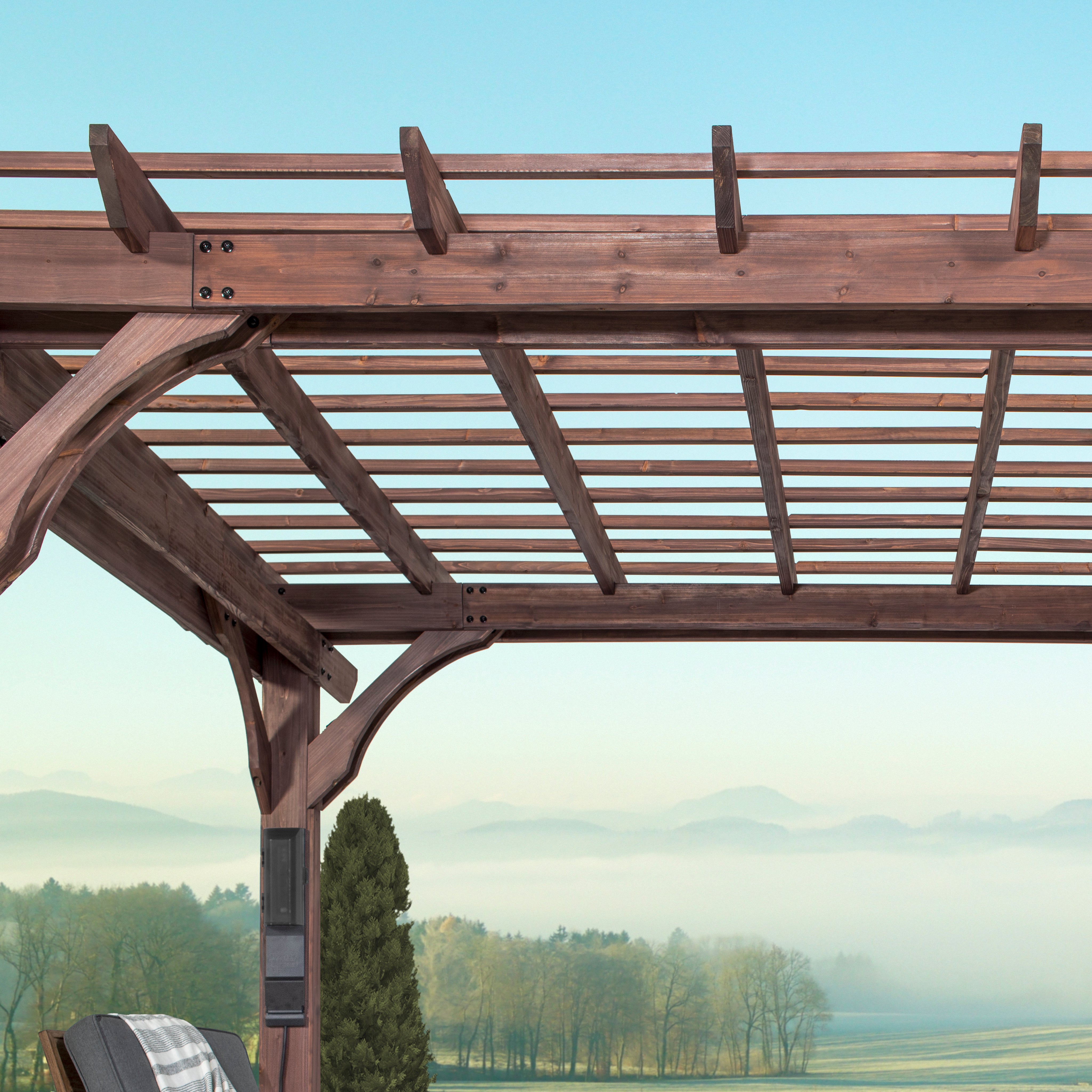 Somervielle 14x10 Pergola Roof