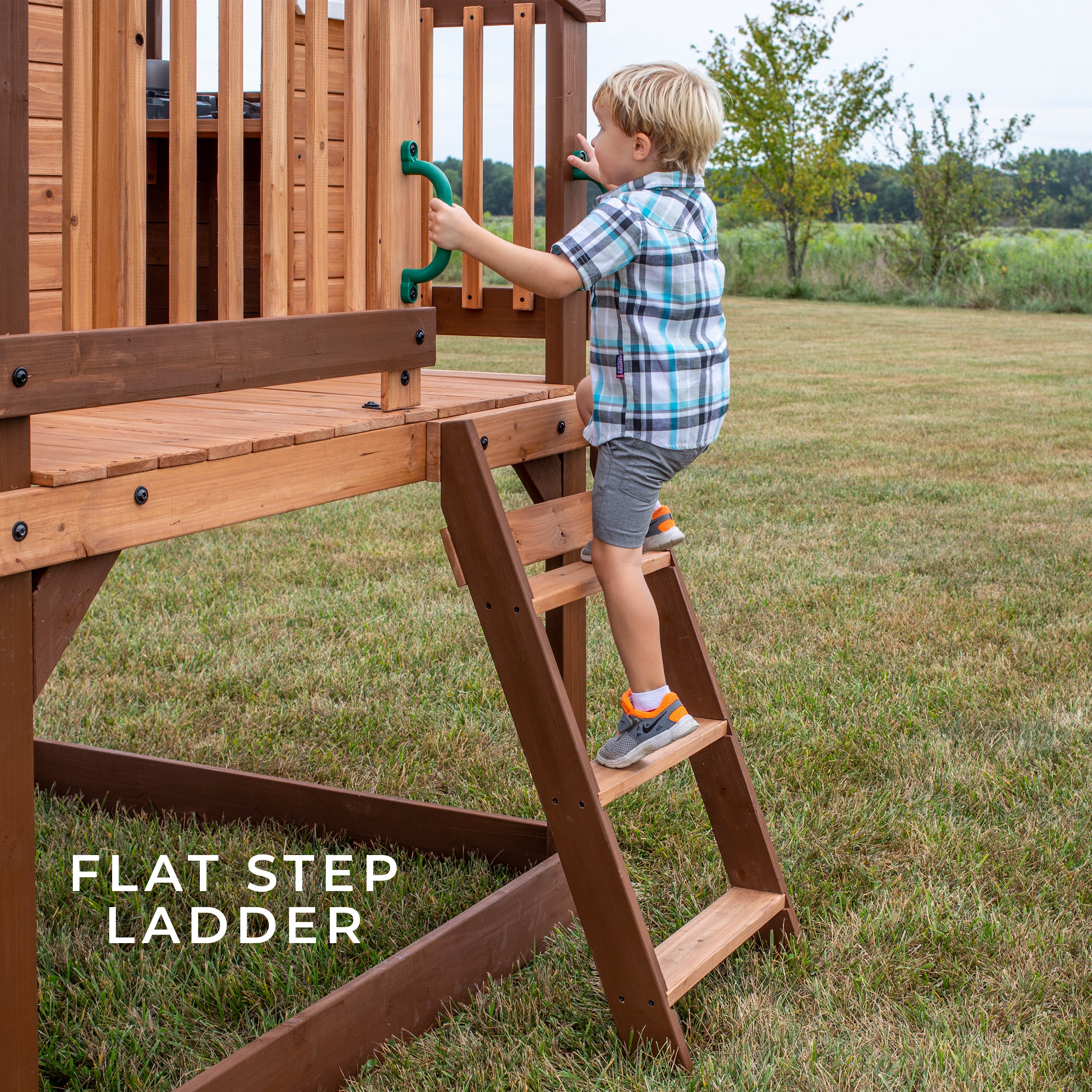 flat step ladder