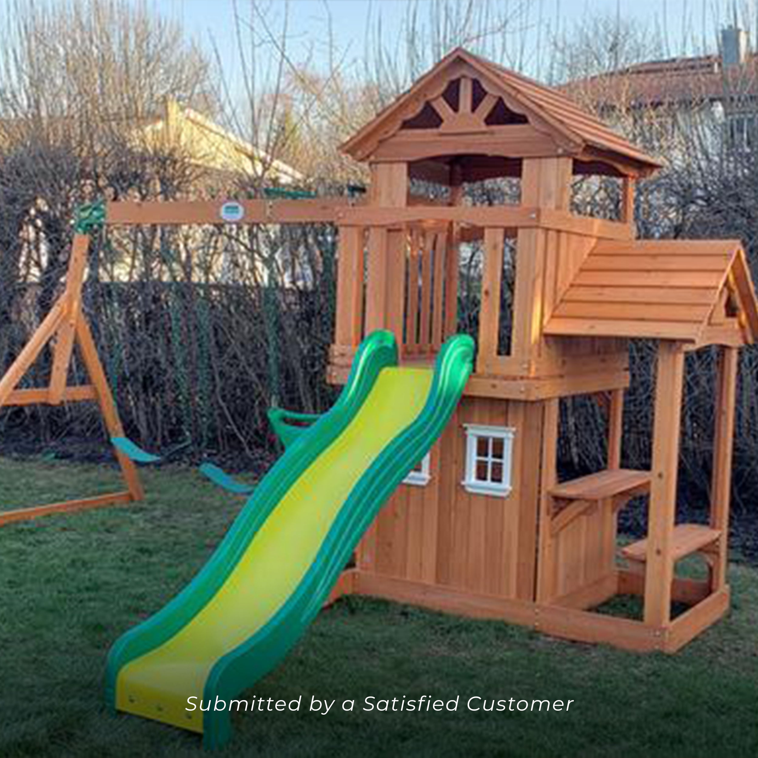 Tanglewood Swing Set - Customer Photos