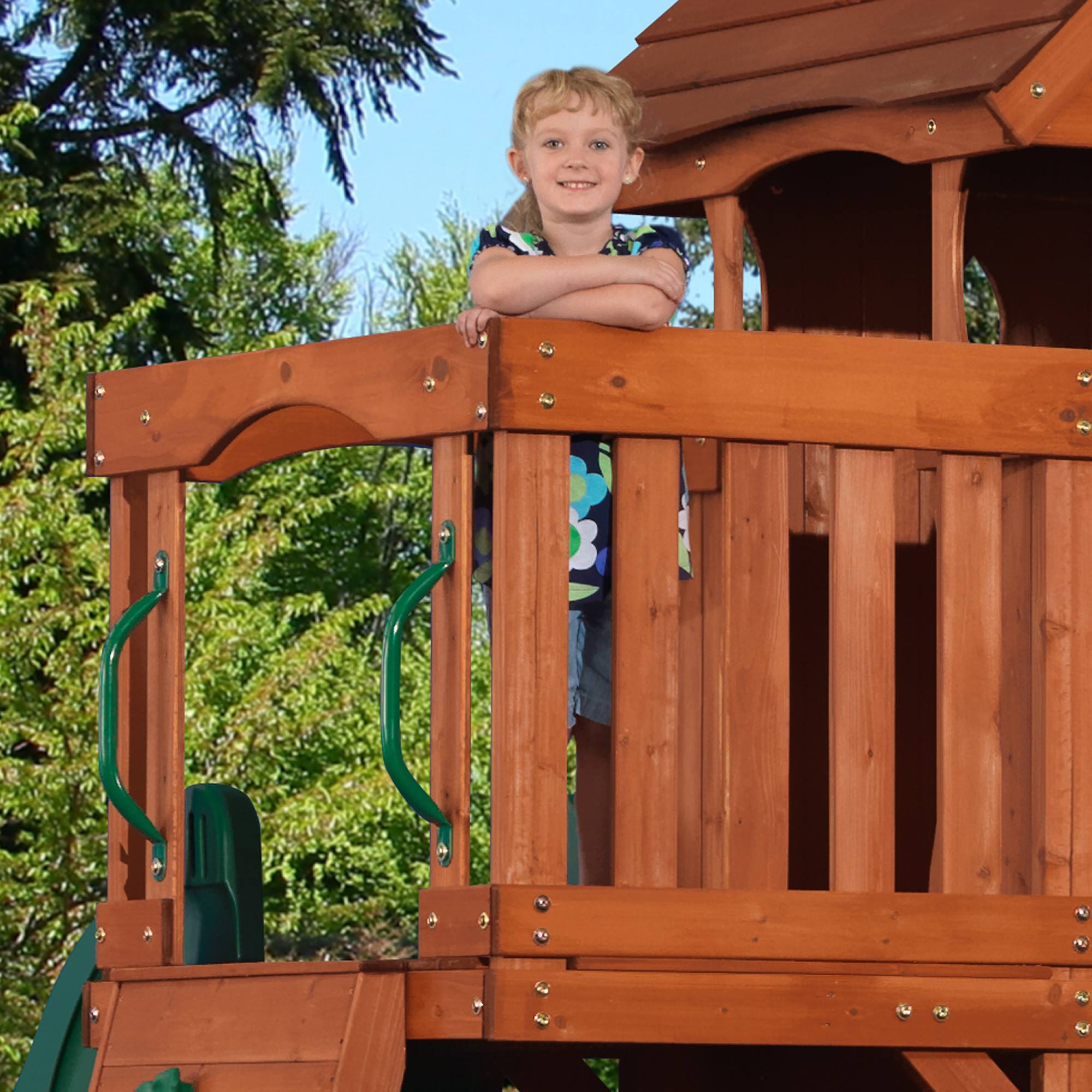 Backyard Discovery Playsets - Monterey Wooden Swing Set